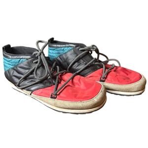 Volta Lightweight Shoes Winter Sneakers Nylon Leather Red Black mens 11.5